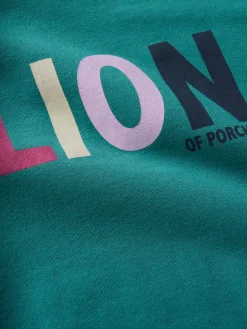 LION OF PORCHES Camisolas^Camisola em algodão com logotipo