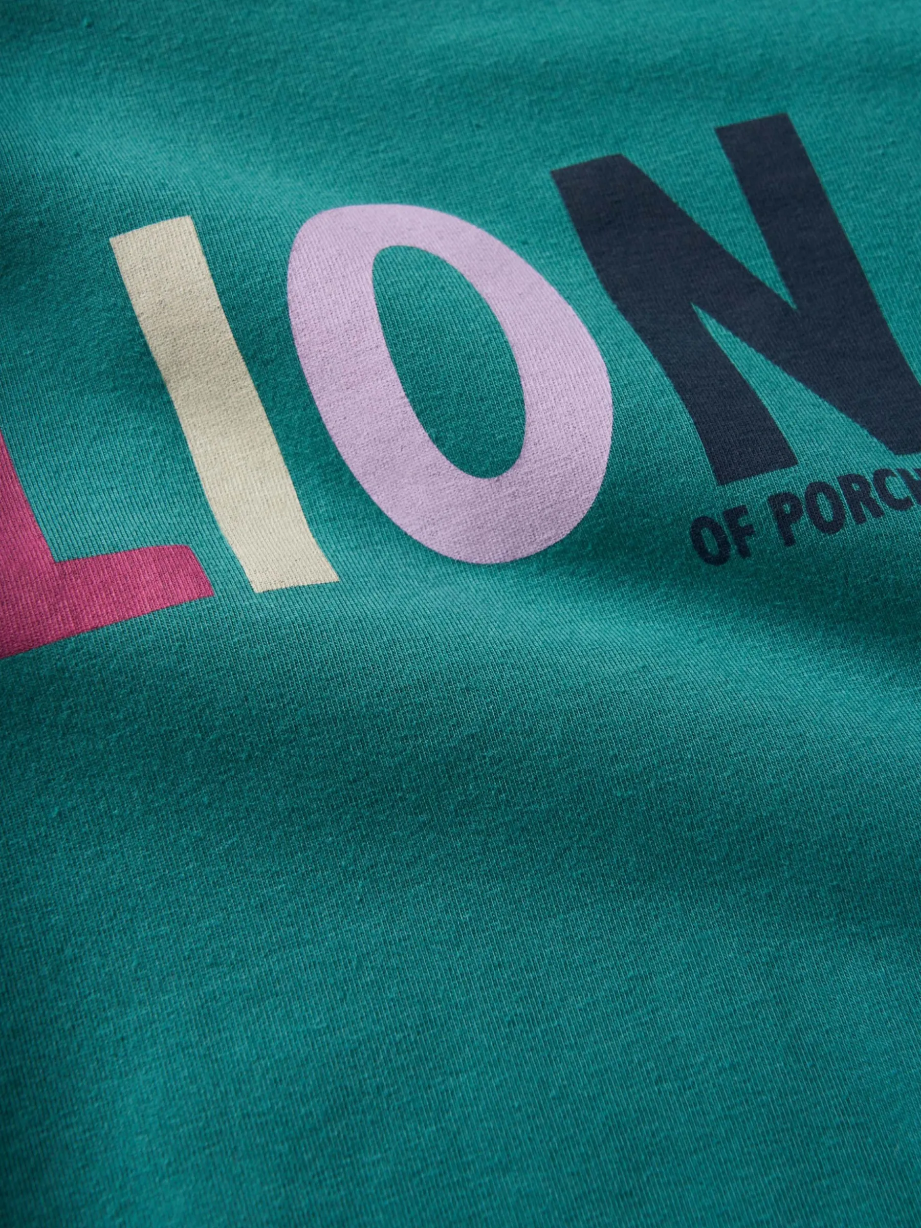 LION OF PORCHES Camisolas^Camisola em algodão com logotipo