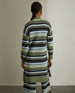 MULHER LION OF PORCHES Cardigans^Cardigan de riscas