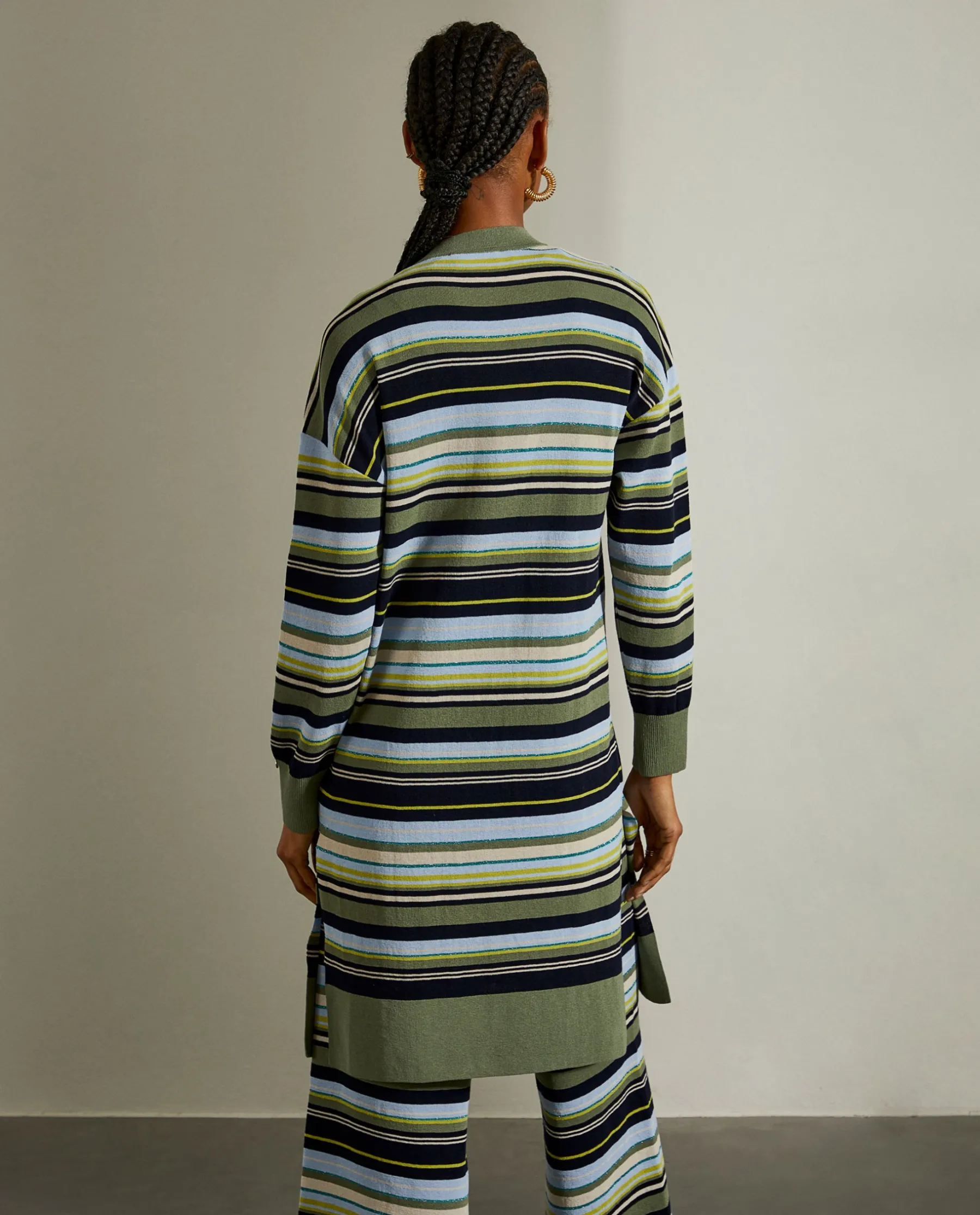 MULHER LION OF PORCHES Cardigans^Cardigan de riscas