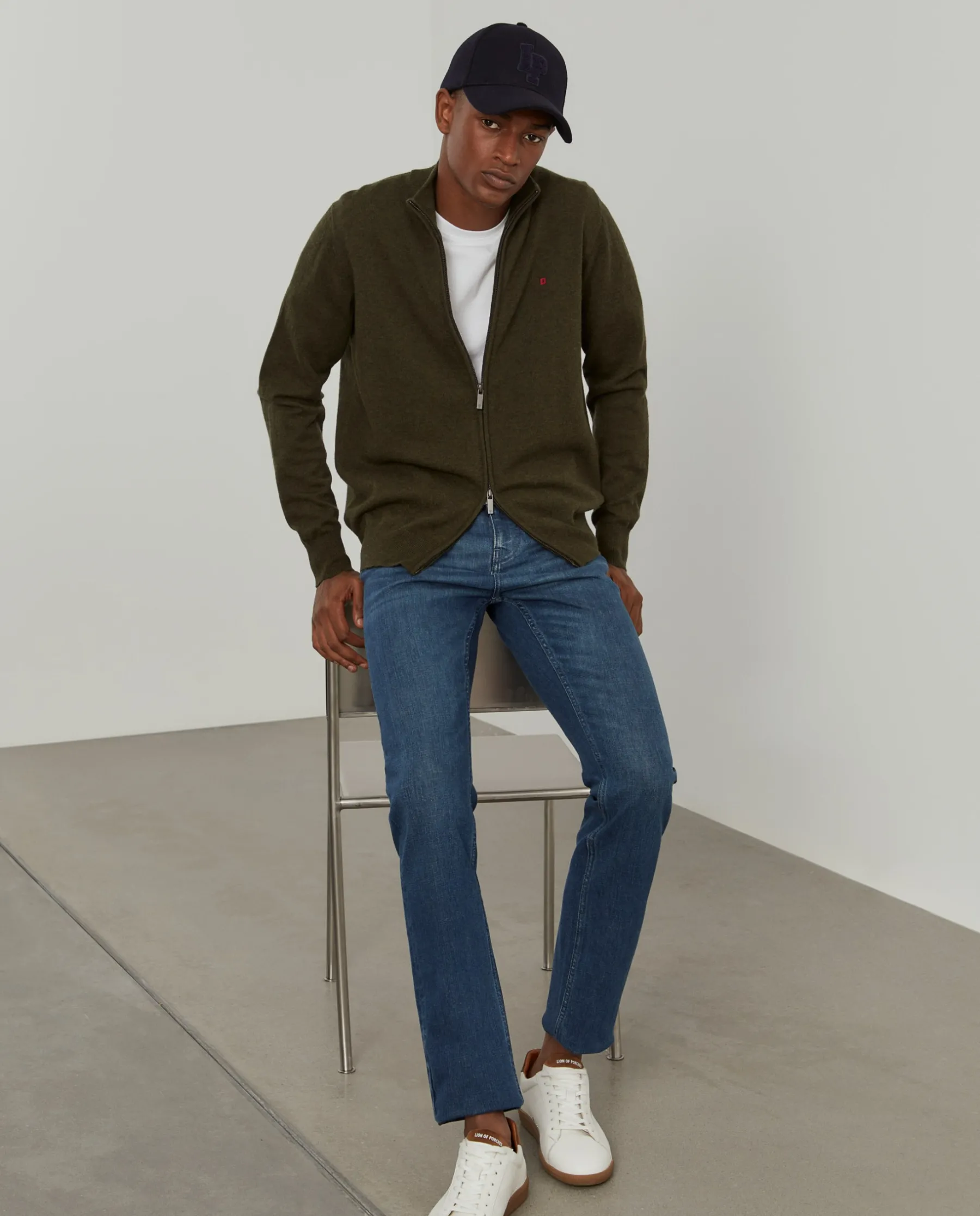 LION OF PORCHES Cardigans^Casaco com fecho