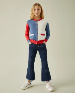 LION OF PORCHES Cardigans^Casaco de malha color block