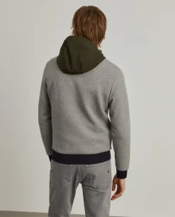 LION OF PORCHES Cardigans^Casaco de malha com capuz