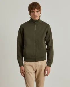 LION OF PORCHES Cardigans^Casaco de malha texturizada com fecho