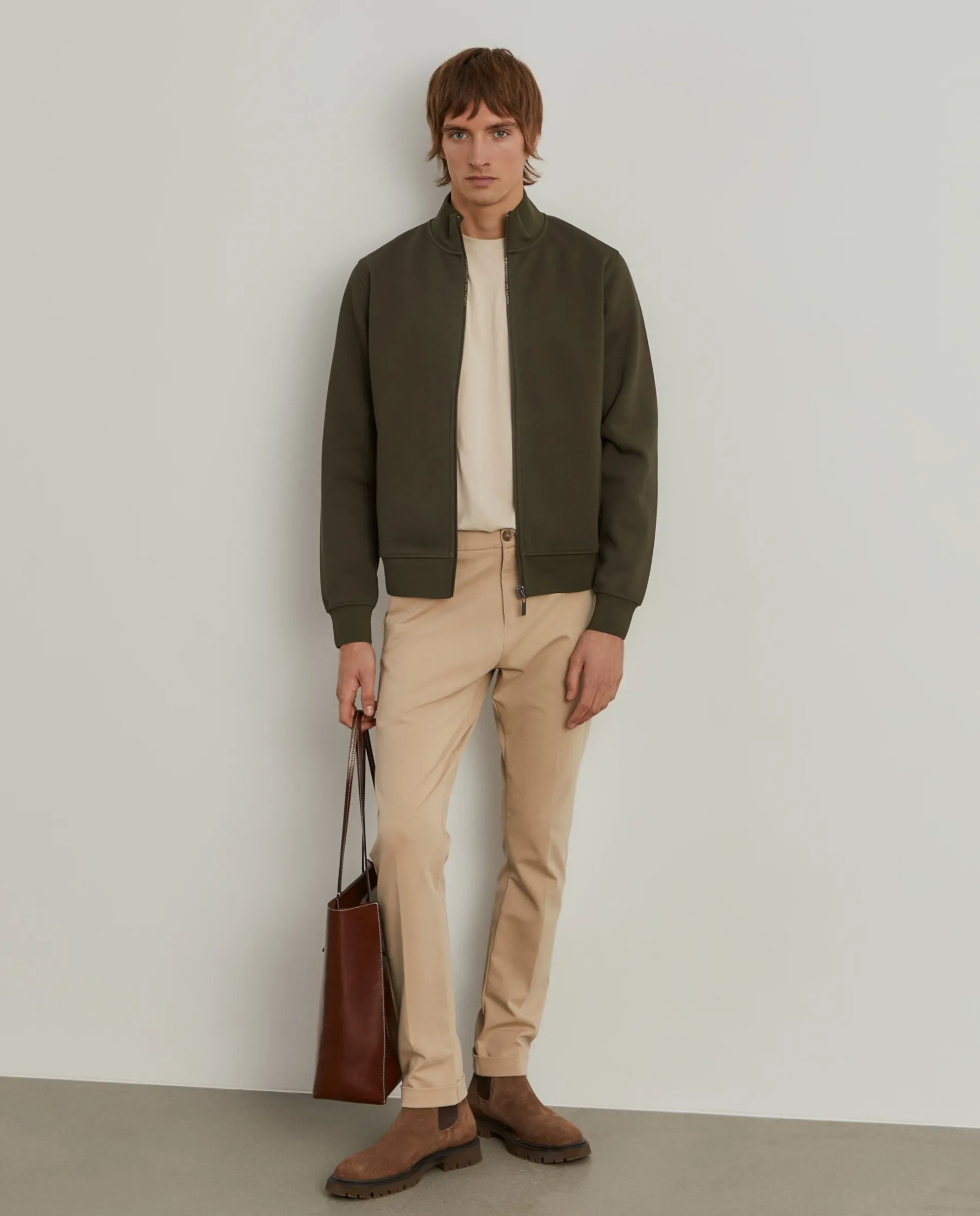 LION OF PORCHES Cardigans^Casaco de malha texturizada com fecho