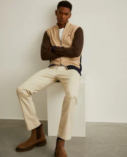 LION OF PORCHES Cardigans^Casaco malha color block com fecho