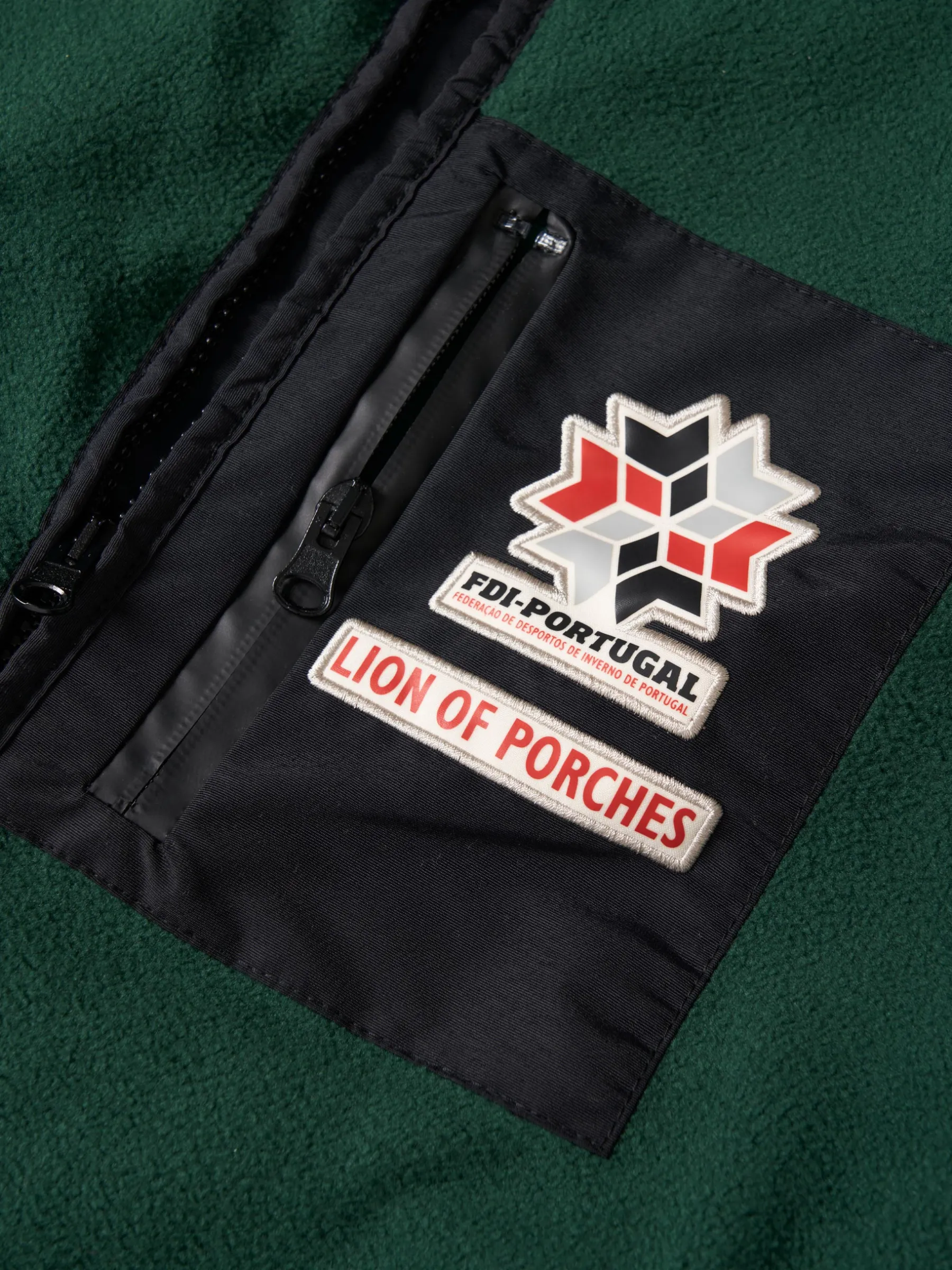 LION OF PORCHES Casacos / Sobretudos^Casaco polar Lion x FDI