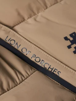 LION OF PORCHES Coletes^Colete acolchoado com capuz