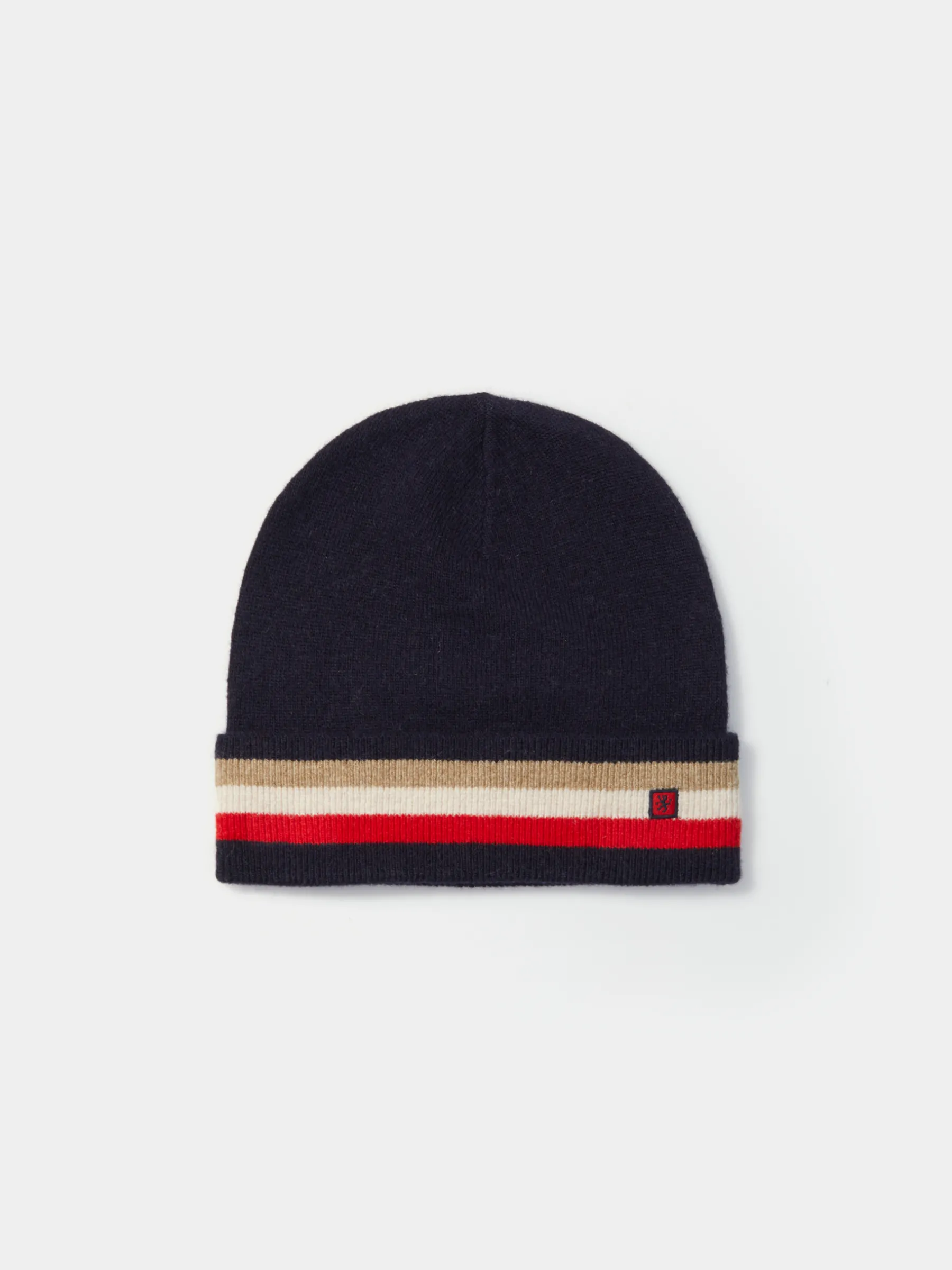 LION OF PORCHES Bonés / Gorros^Gorro em lã com riscas tricolor