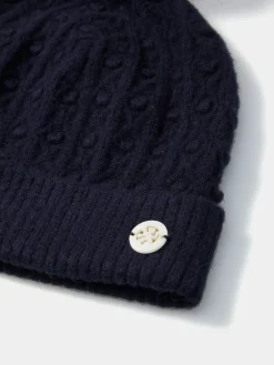 LION OF PORCHES Bonés / Gorros^Gorro em malha tricotada com pompom