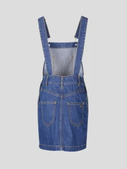 LION OF PORCHES Vestidos / Macacões^Jardineira Denim