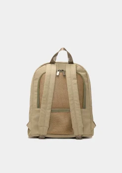 LION OF PORCHES Malas E Mochilas^Mochila para homem em sarja com bolso frontal e alças