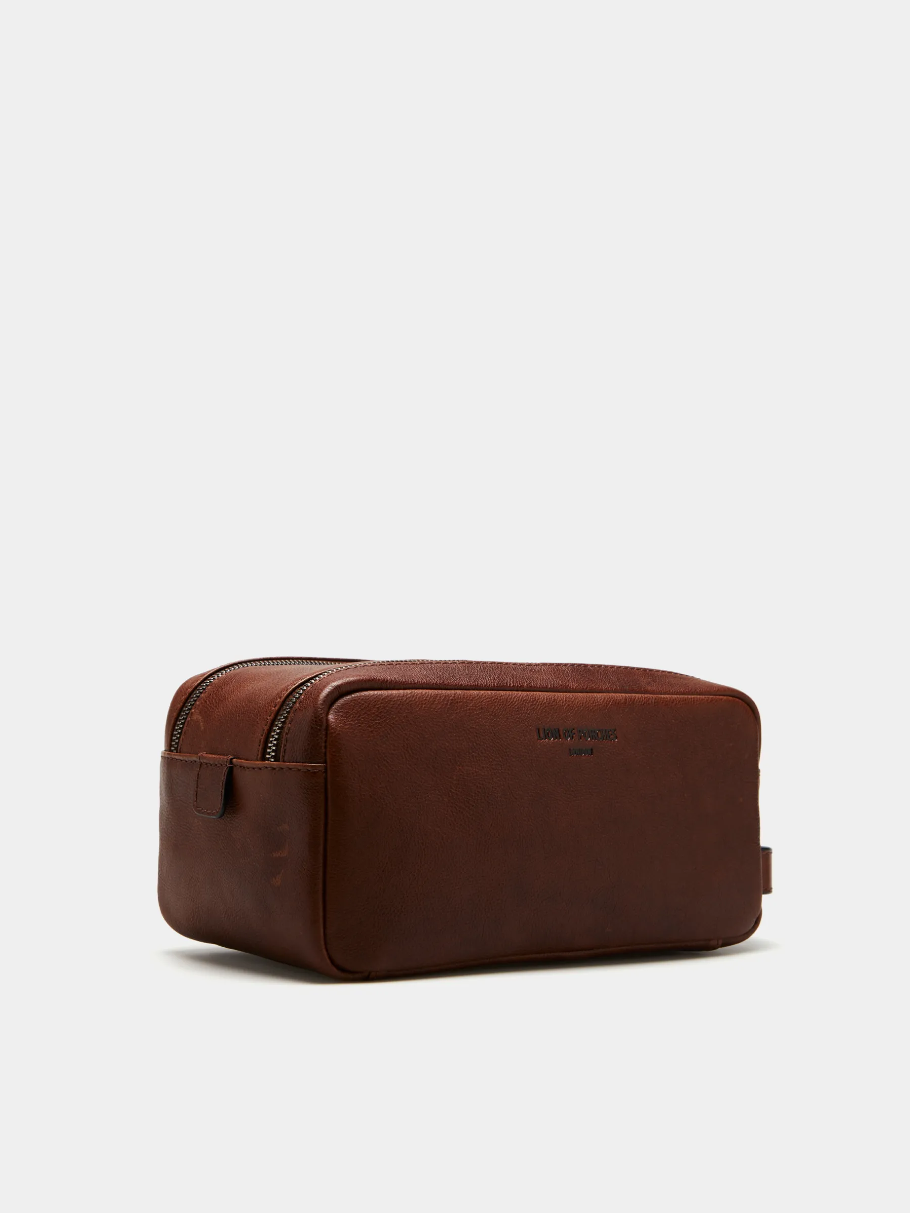 LION OF PORCHES Carteiras^Necessaire retangular 100% pele
