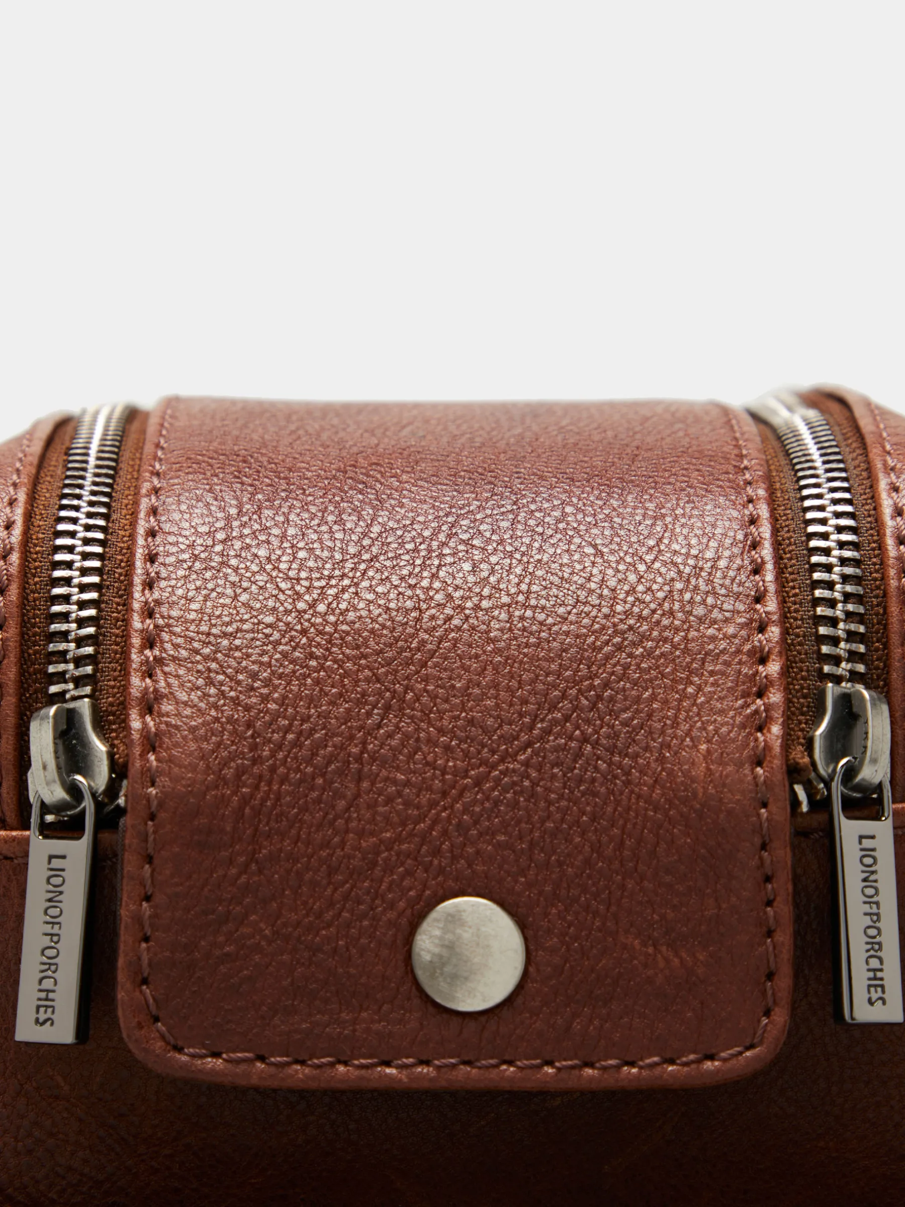 LION OF PORCHES Carteiras^Necessaire retangular 100% pele