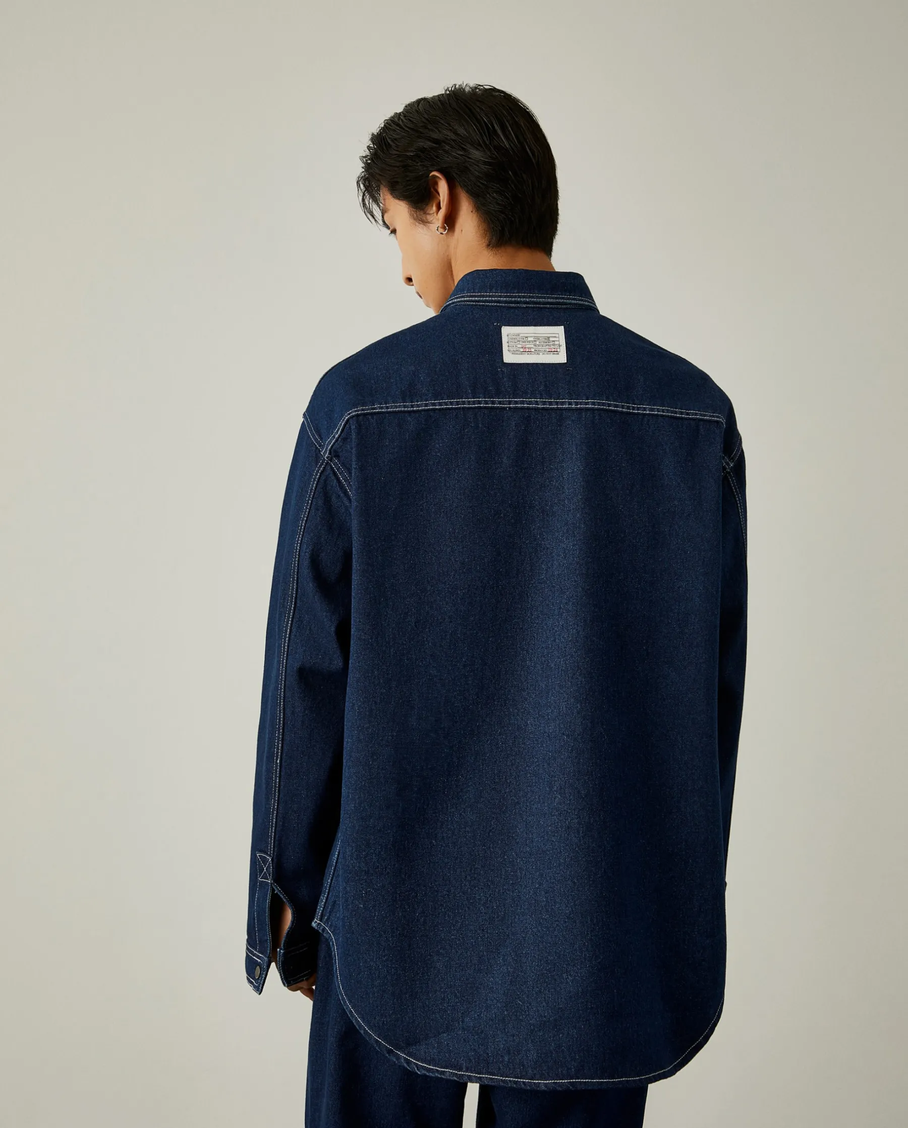 LION OF PORCHES Regular Fit^Overshirt denim x Paatiff