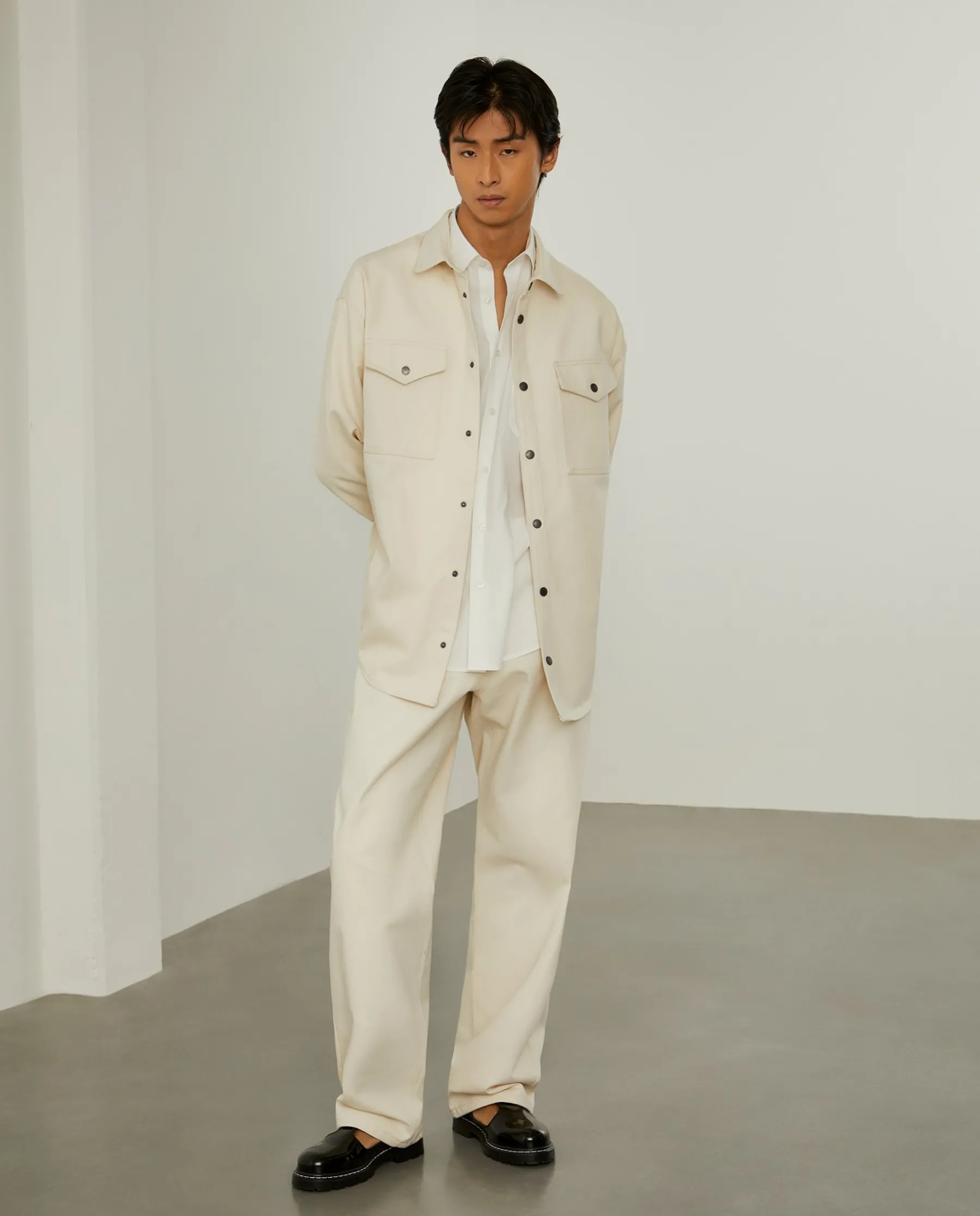 LION OF PORCHES Regular Fit^Overshirt denim x Paatiff
