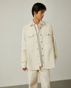 LION OF PORCHES Regular Fit^Overshirt denim x Paatiff