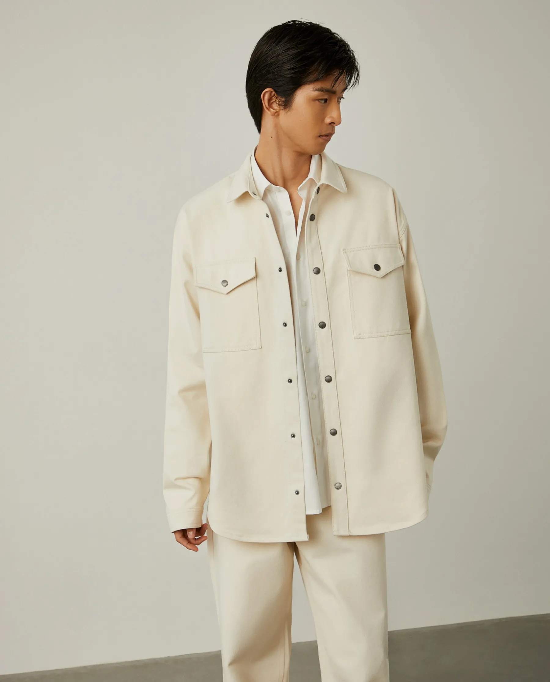 LION OF PORCHES Regular Fit^Overshirt denim x Paatiff