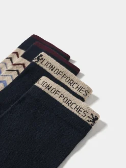 LION OF PORCHES Meias / Underwear^Pack 2 pares de meias