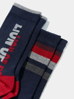 LION OF PORCHES Meias / Underwear|Complementos^Pack de 2 pares de meias