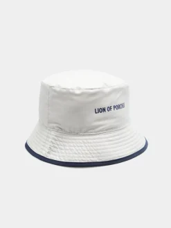 LION OF PORCHES Bonés / Gorros|Bonés / Gorros^Panamá bicolor em nylon