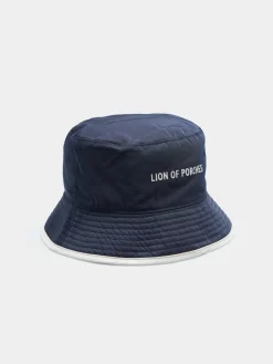 LION OF PORCHES Bonés / Gorros|Bonés / Gorros^Panamá bicolor em nylon