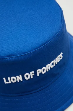 LION OF PORCHES Bonés / Gorros^Panamá de algodão com logotipo