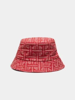 MULHER LION OF PORCHES Bonés / Gorros^Panamá para mulher com relevo de monograma e etiqueta
