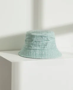 MULHER LION OF PORCHES Bonés / Gorros^Panamá para mulher com relevo de monograma e etiqueta