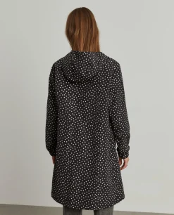 MULHER LION OF PORCHES Blusões^Parka comprida polka dots com capuz