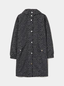 MULHER LION OF PORCHES Blusões^Parka comprida polka dots com capuz