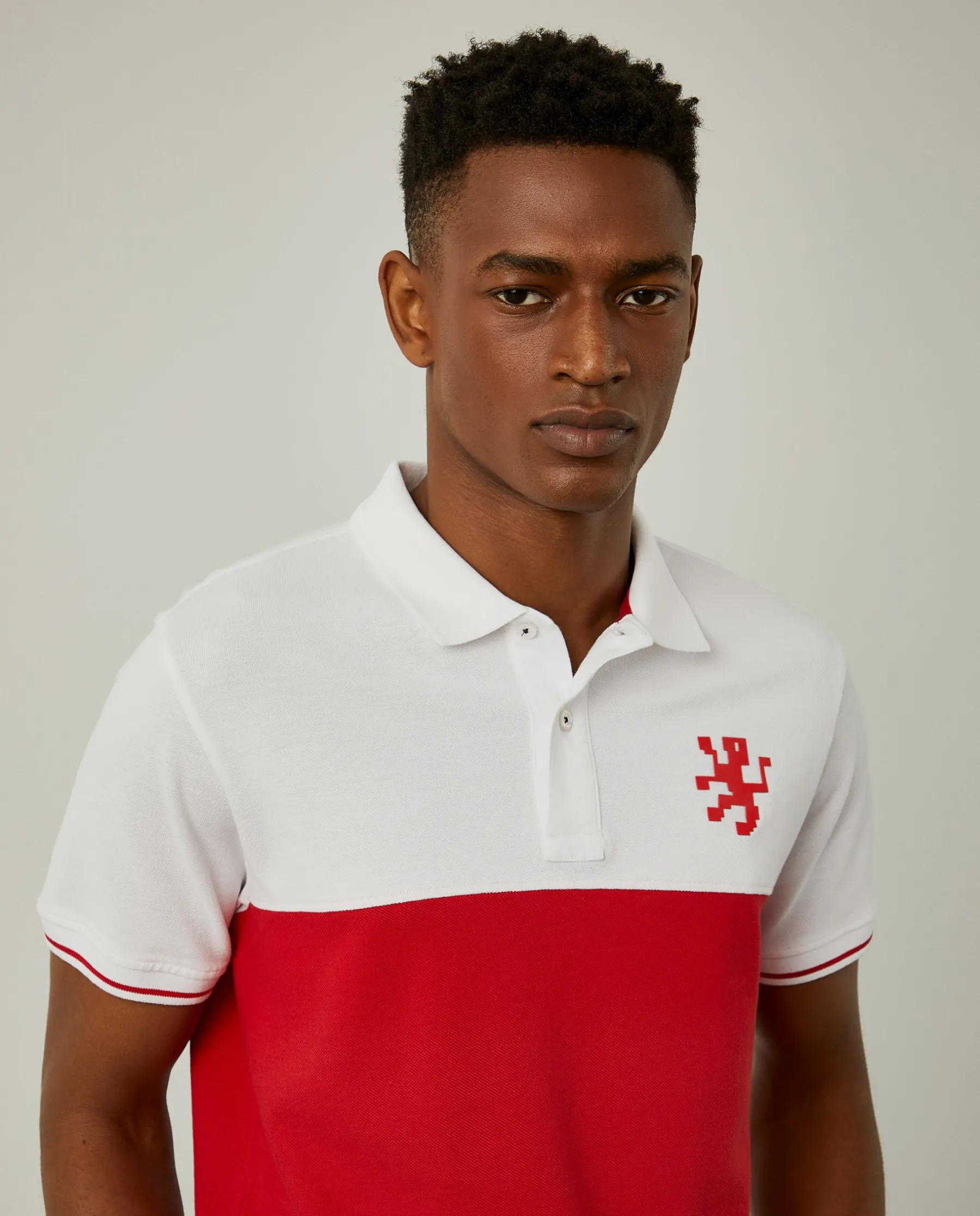 LION OF PORCHES Polos^Polo bicolor slim fit