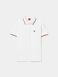 LION OF PORCHES Polos^Polo camisa malha piqué com riscas