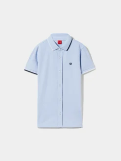 LION OF PORCHES Polos^Polo camisa malha piqué com riscas