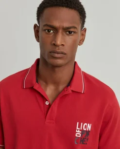 LION OF PORCHES Polos^Polo piqué de algodão