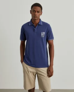LION OF PORCHES Polos^Polo piqué de algodão