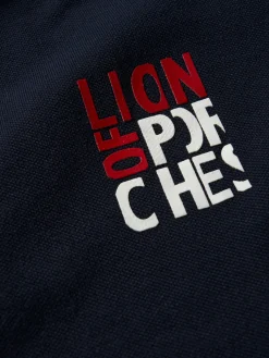 LION OF PORCHES Polos^Polo piqué de algodão