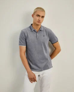 LION OF PORCHES Polos^Polo piqué regular fit com riscas