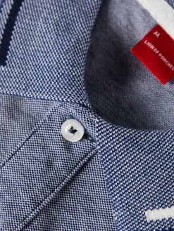 LION OF PORCHES Polos^Polo piqué regular fit com riscas