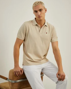 LION OF PORCHES Polos^Polo piqué regular fit em algodão