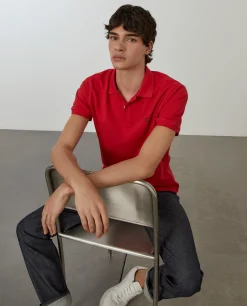 LION OF PORCHES Polos^Polo piqué regular fit em algodão