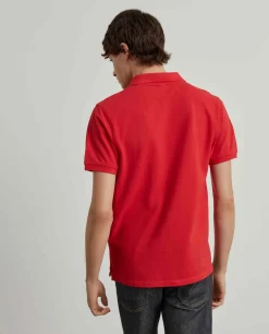 LION OF PORCHES Polos^Polo piqué regular fit em algodão
