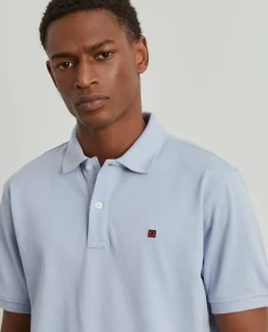 LION OF PORCHES Polos^Polo piqué regular fit em algodão