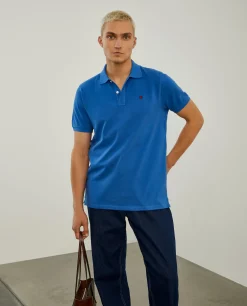 LION OF PORCHES Polos^Polo piqué regular fit em algodão