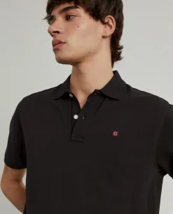 LION OF PORCHES Polos^Polo piqué regular fit em algodão