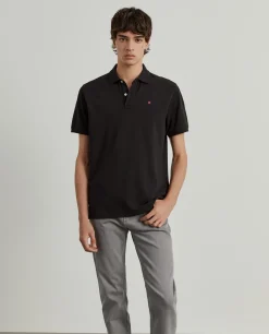 LION OF PORCHES Polos^Polo piqué regular fit em algodão