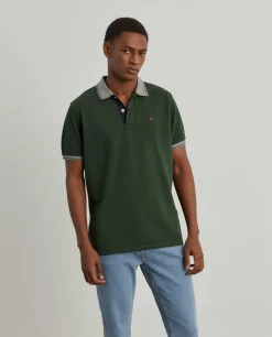 LION OF PORCHES Polos^Polo piqué regular fit em algodão