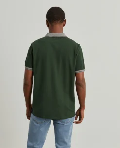 LION OF PORCHES Polos^Polo piqué regular fit em algodão