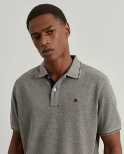 LION OF PORCHES Polos^Polo piqué regular fit em algodão