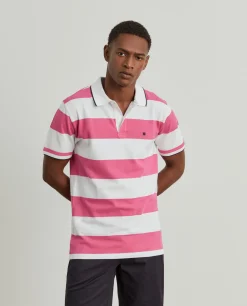 LION OF PORCHES Polos^Polo piqué riscas